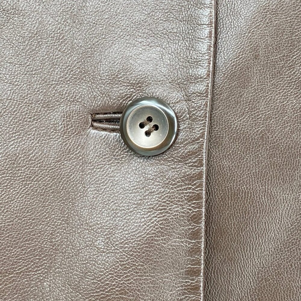 Pendleton Brown Classic Leather Jacket | Size S - image 4